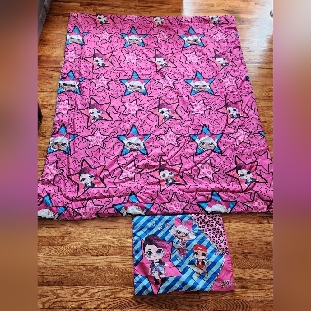 Lol surprise Born Rockers multicolor twin / full Comforter Set